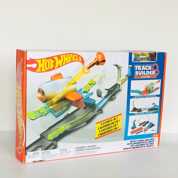 Hot Wheels Track Builder Rocket Launch with 3 Stunts and 1 Vehicle New Sealed - Picture 9 of 15
